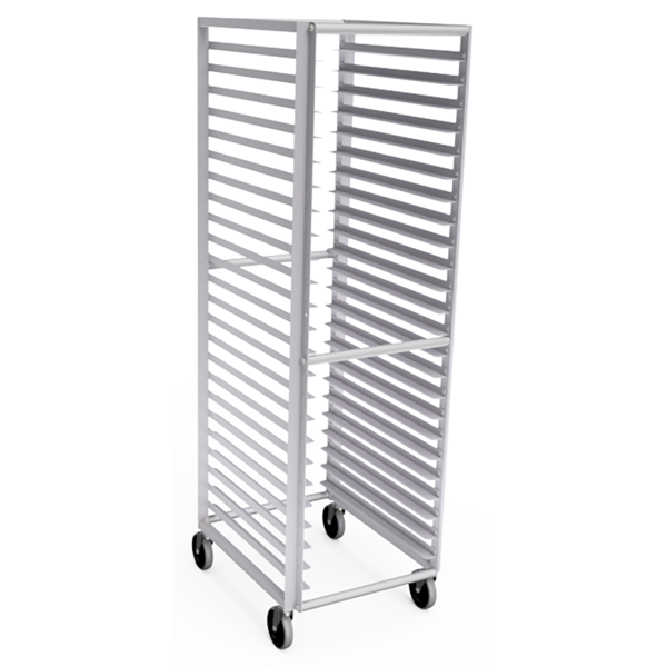 Lockwood Manufacturing Full Height 24 Tray Rack, 2-1/2" Center Spacing For 18" Wide Pans RA70-ER24E